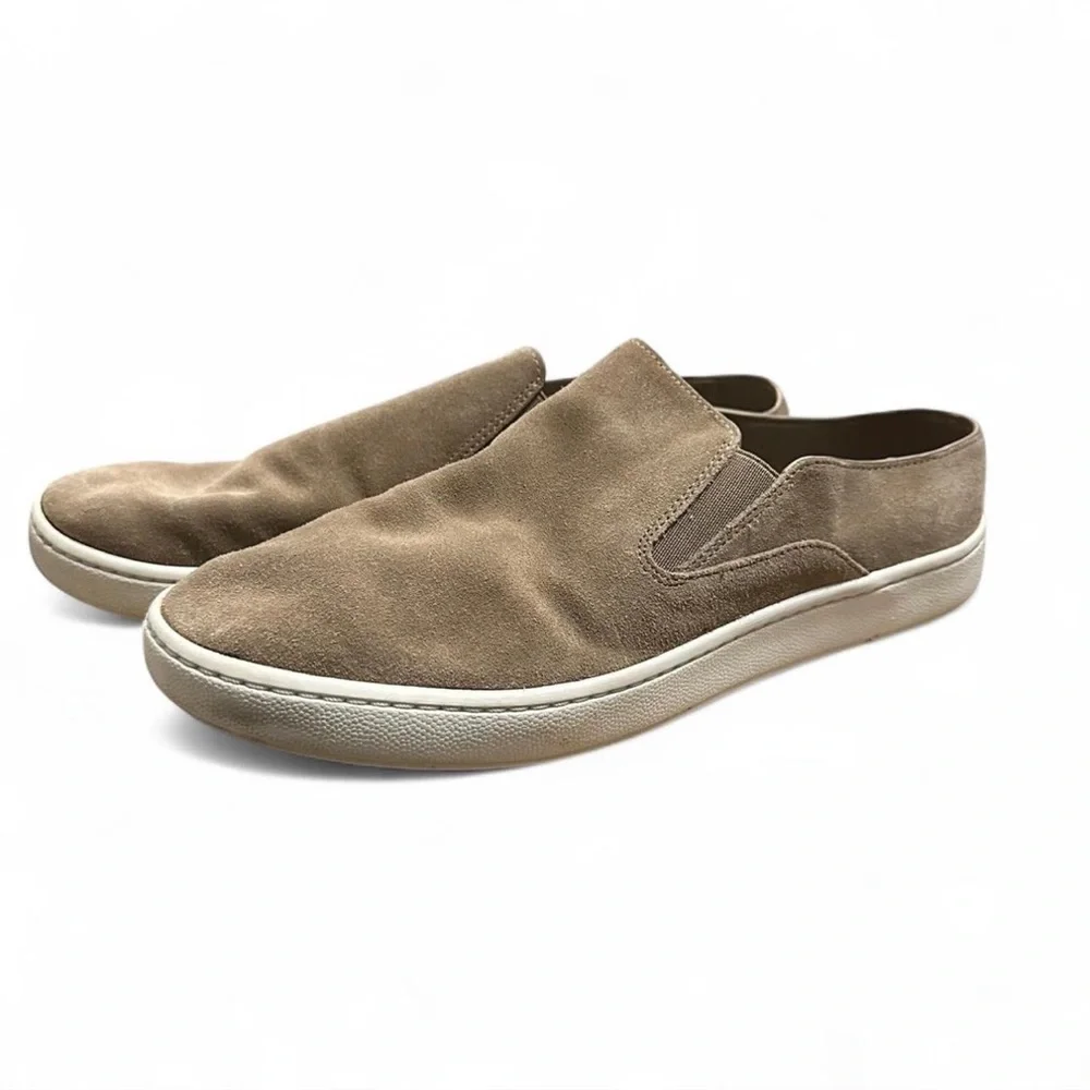 Vince Taupe Slip-On Sneakers 6.5 - Picture 2 of 5